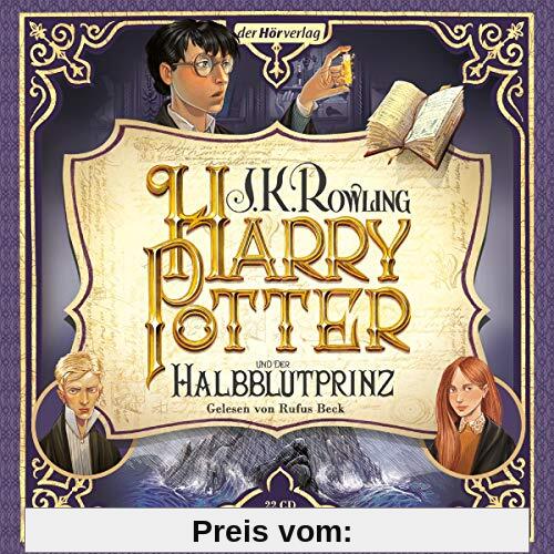 Harry Potter und der Halbblutprinz: Die Jubiläumsausgabe (Harry Potter, gelesen von Rufus Beck, Band 6)
